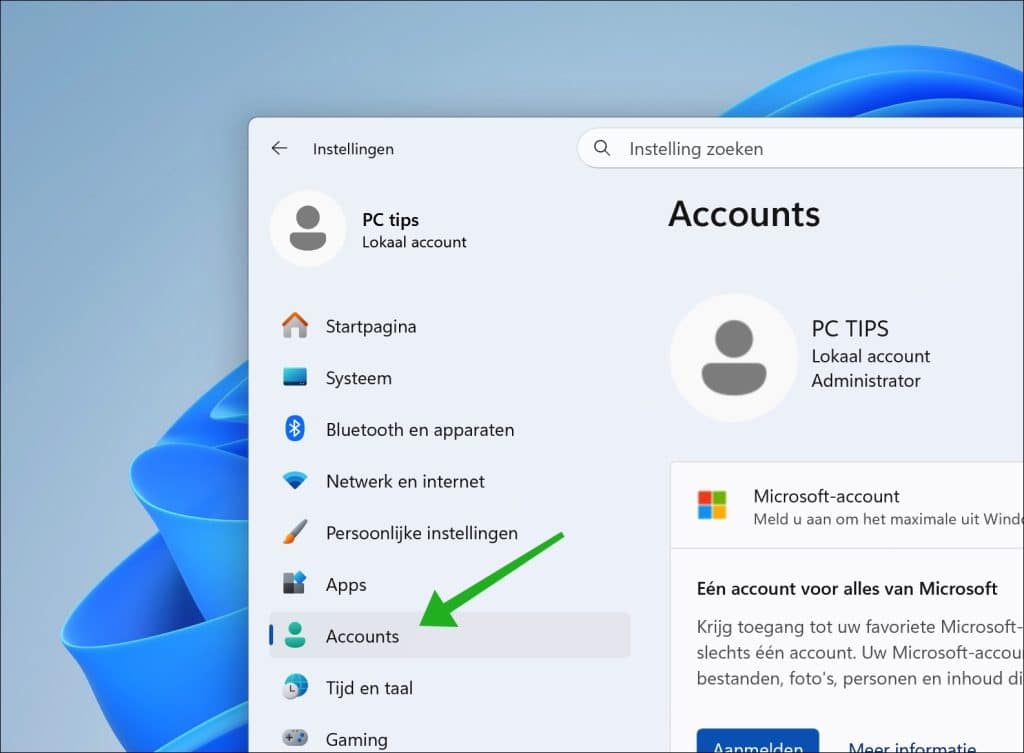 Accounts