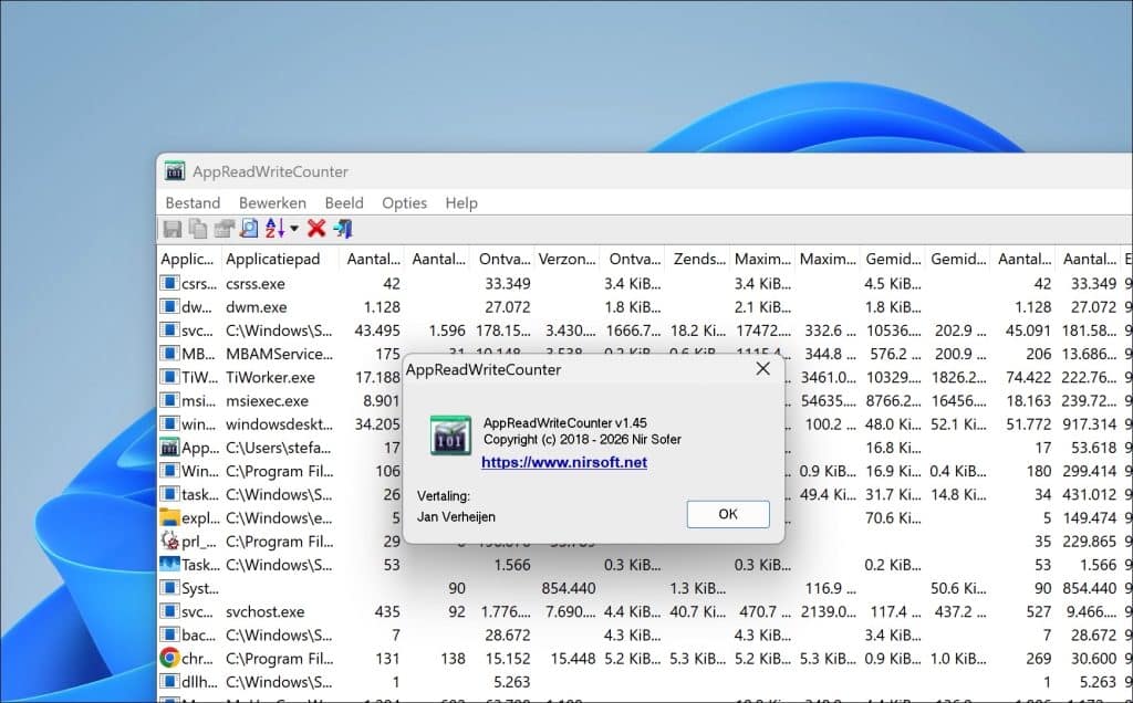 AppReadWriteCounter