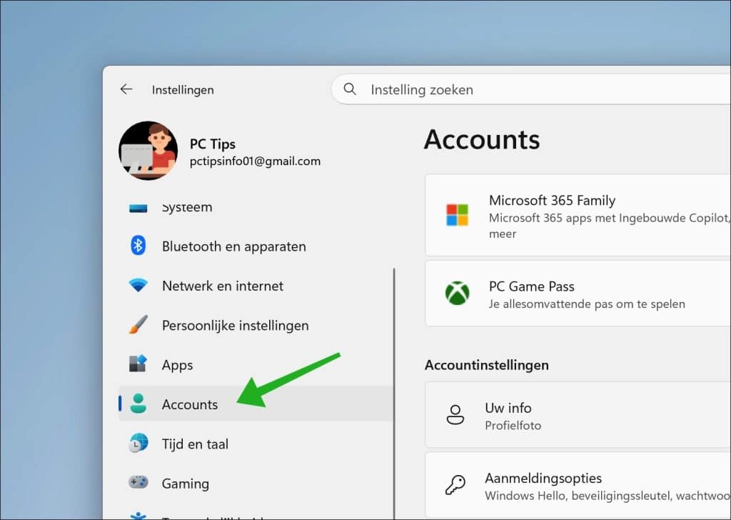 Accounts