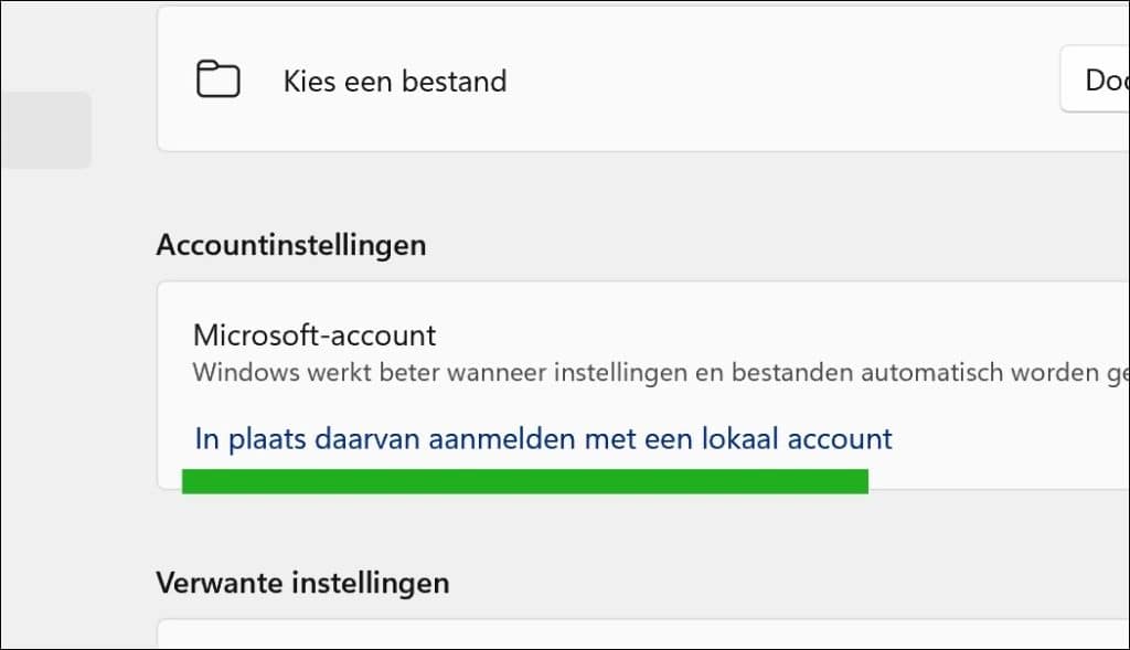 Controleren welk gebruikersaccount u gebruikt