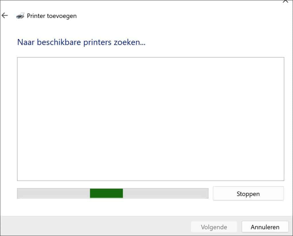 Oudere printers zoeken