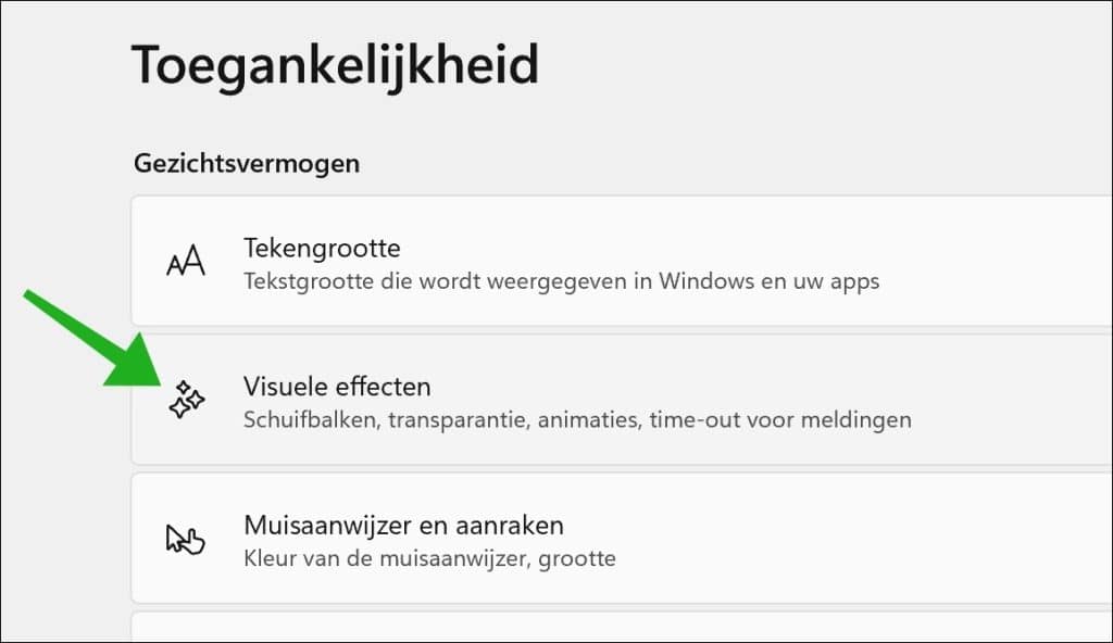 Visuele effecten